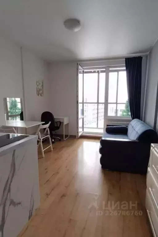 Студия Санкт-Петербург бул. Александра Грина, 3 (24.0 м) - Фото 1