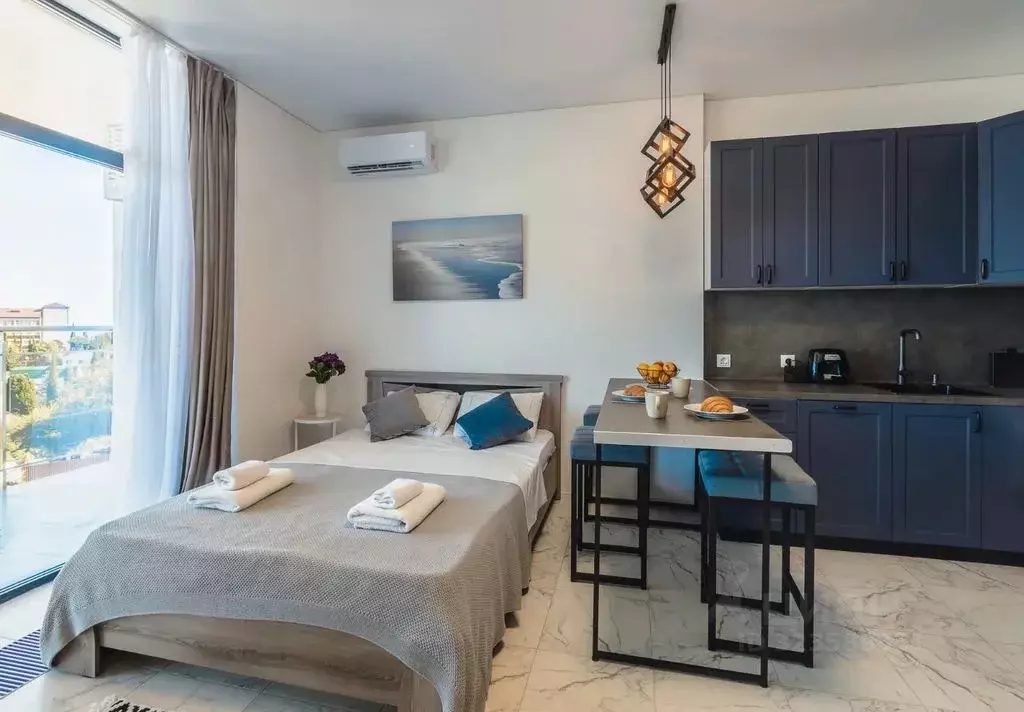 Студия Крым, Алушта ул. Западная, 4к2 (35.0 м) - Фото 2