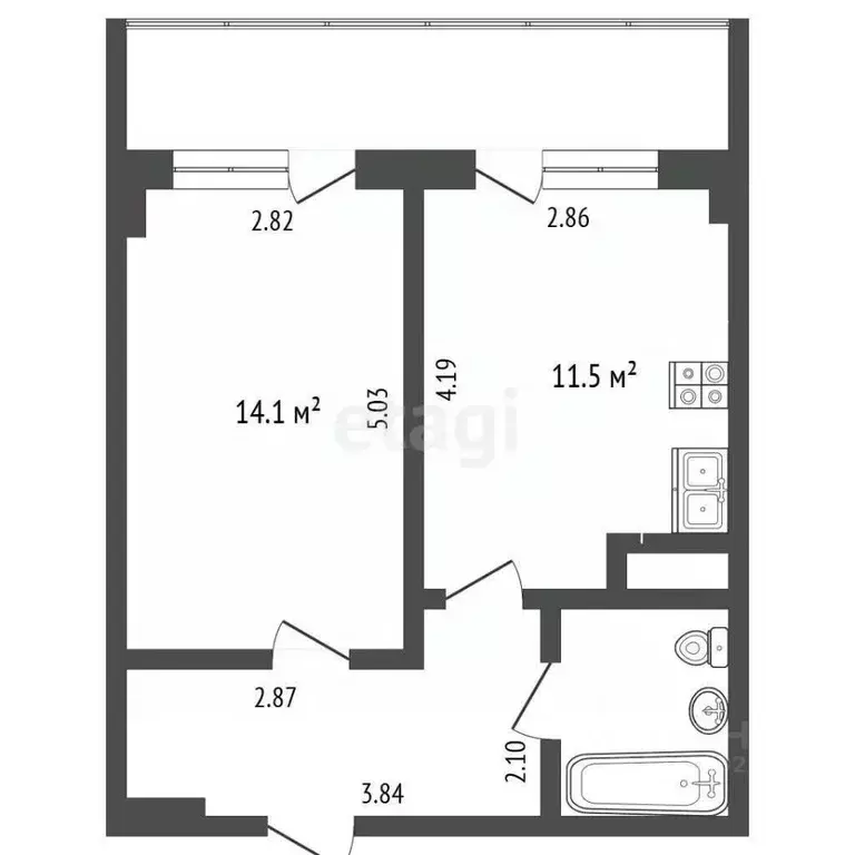 3-к кв. Марий Эл, Медведевский район, Кундышское с/пос, пос. Сурок ул. ... - Фото 2