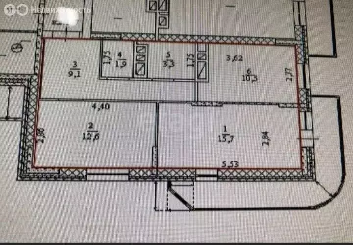2-комнатная квартира: Ульяновск, улица Скочилова, 9А (53.1 м) - Фото 2