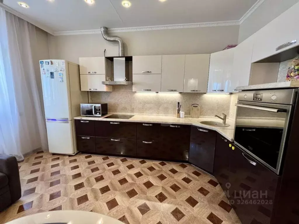 1-к кв. Тюменская область, Тюмень ул. Малыгина, 90 (57.2 м) - Фото 2