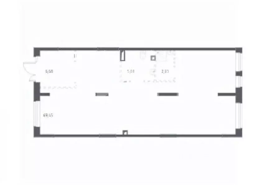 Торговая площадь в Московская область, Домодедово городской округ, с. ... - Фото 2