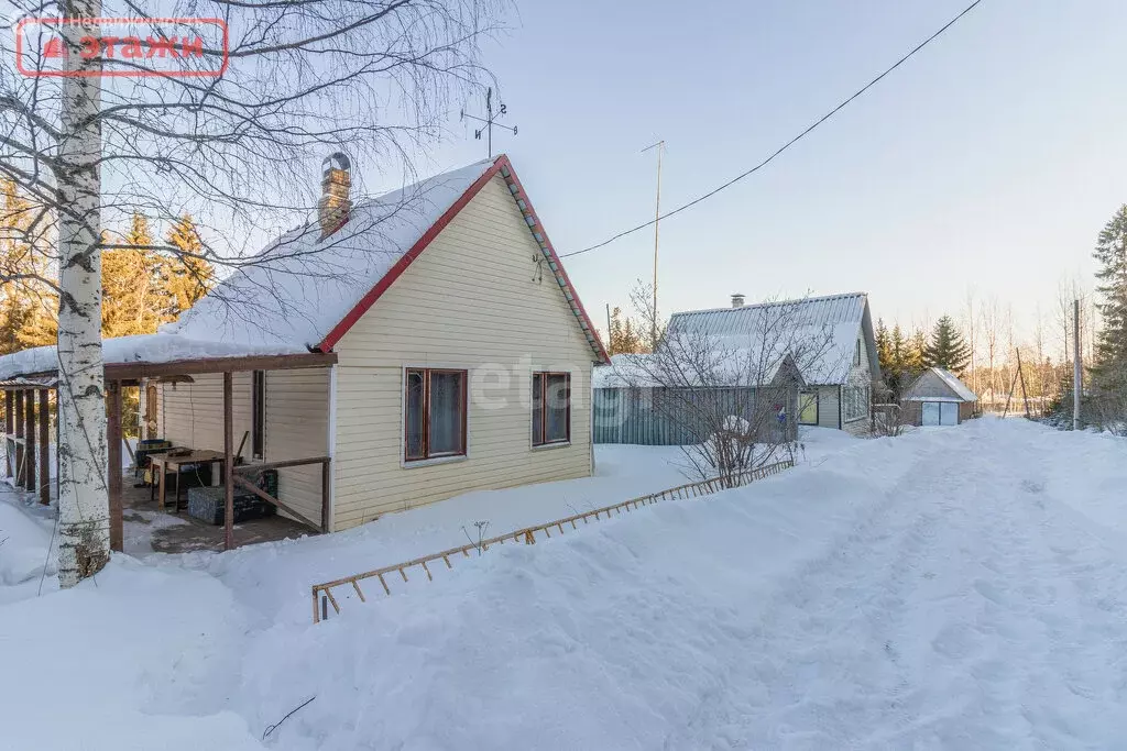 Дом в Деревянское сельское поселение, СНТ Проектор (50 м) - Фото 0