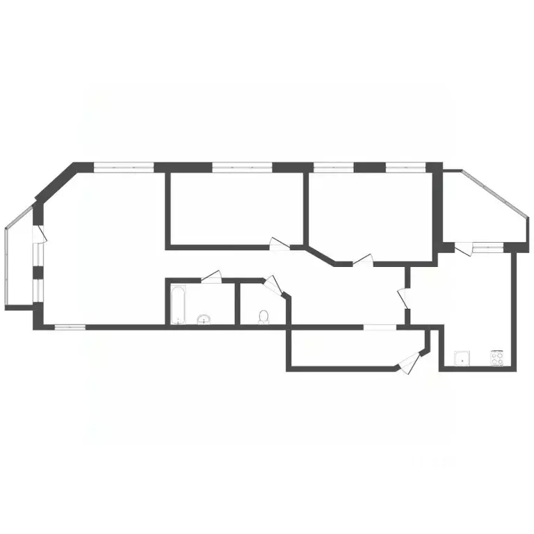 3-к кв. Тюменская область, Тюмень Шаимский проезд, 12 (102.3 м) - Фото 2