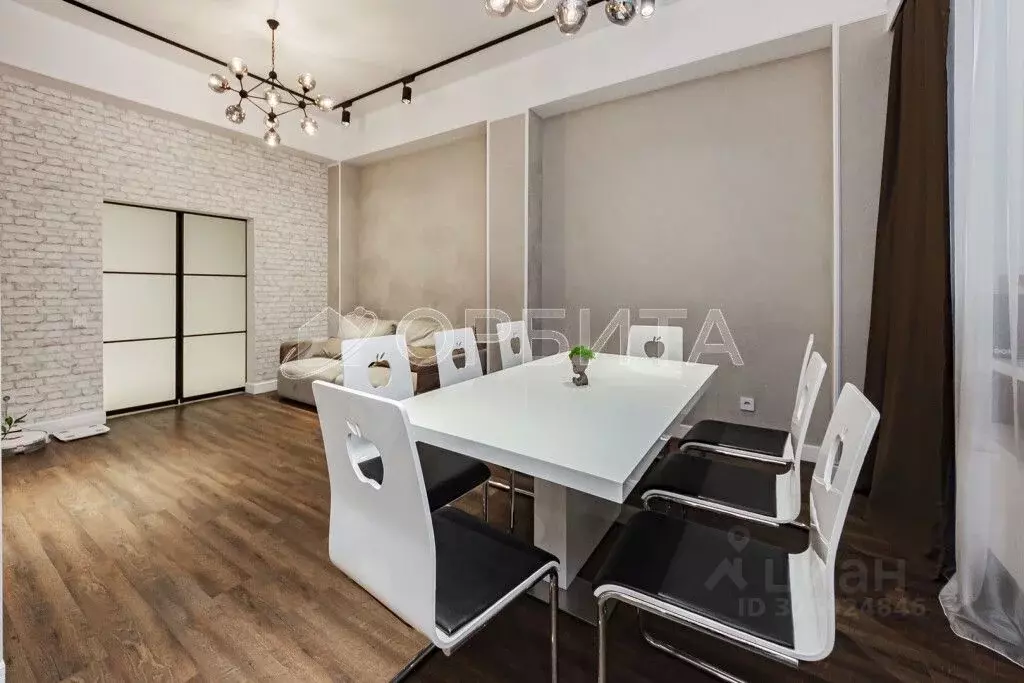 3-к кв. Тюменская область, Тюмень ул. Александра Митинского, 7к1 (84.6 ... - Фото 2