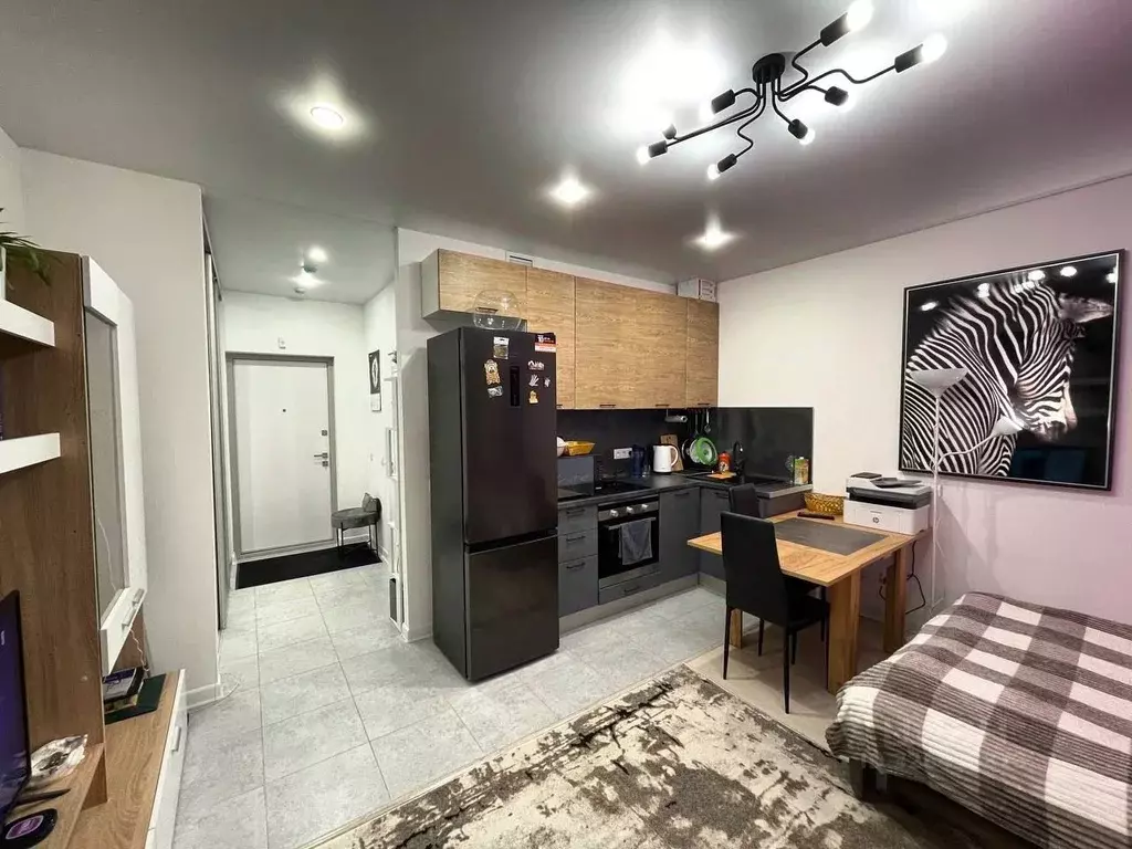 Студия Московская область, Одинцово ул. Маршала Бирюзова, 7к1 (26.0 м) - Фото 1