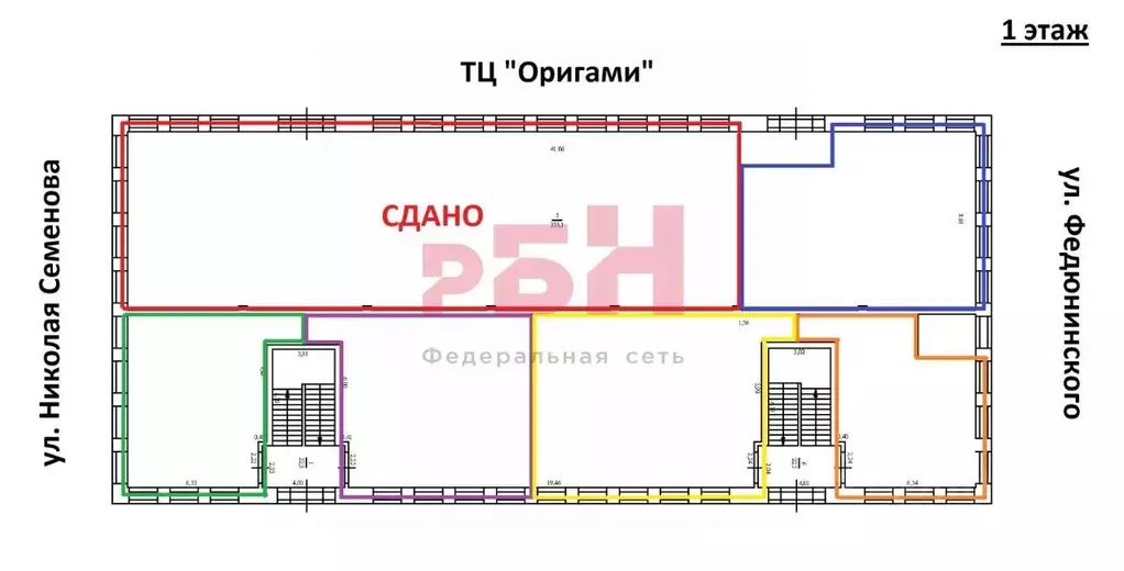 Торговая площадь в Тюменская область, Тюмень ул. Николая Семенова, 20 ... - Фото 1