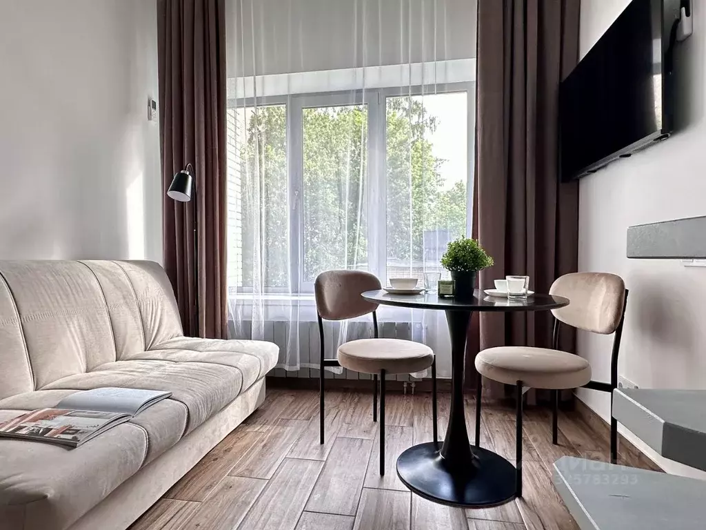 Студия Москва Ленинградский просп., 33А (25.0 м) - Фото 1