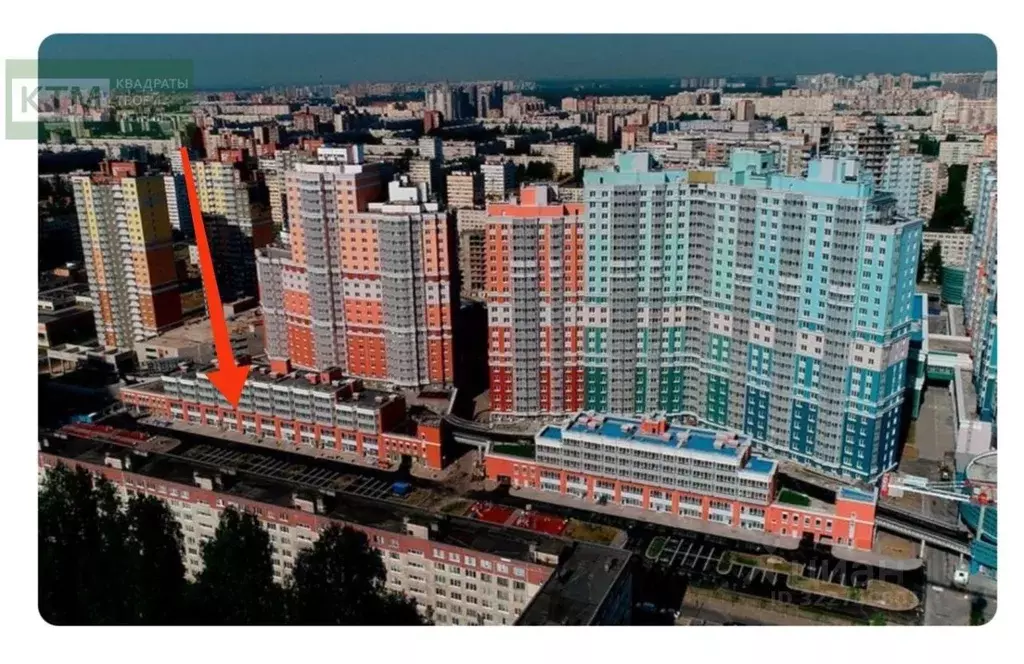 Помещение свободного назначения в Санкт-Петербург ул. Руднева, 16 (232 ... - Фото 1