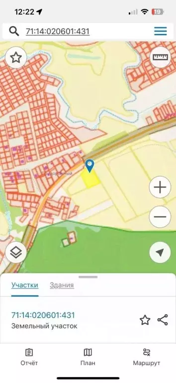 Участок в Тульская область, Тула городской округ, пос. Придорожный  ... - Фото 1