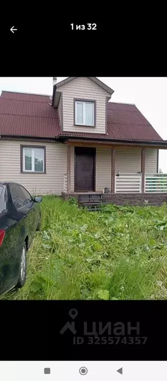 Дом в Ленинградская область, Любань Тосненский район, ул. Тургенева, 4 ... - Фото 1