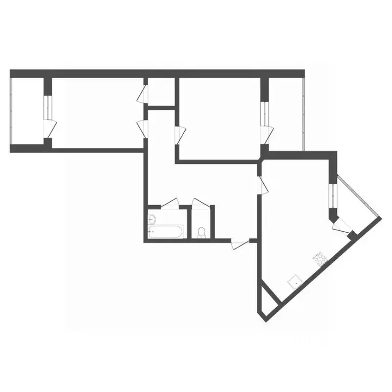 2-к кв. Тюменская область, Тюмень ул. Прокопия Артамонова, 5 (94.6 м) - Фото 1