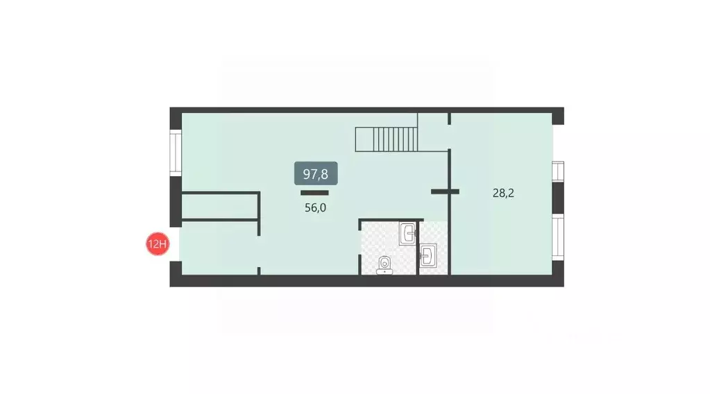 Помещение свободного назначения в Москва Клинская ул., 2А (98 м) - Фото 2