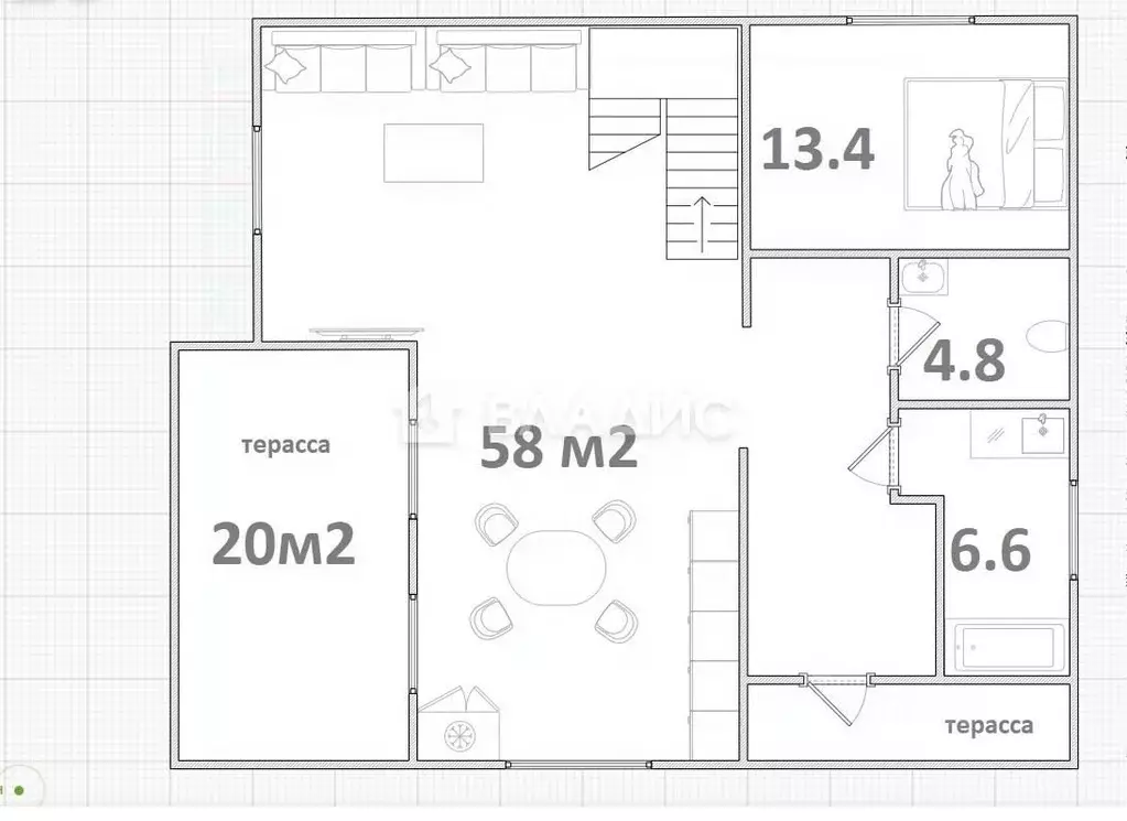 Дом в Калужская область, Калуга городской округ, д. Колюпаново проезд ... - Фото 2