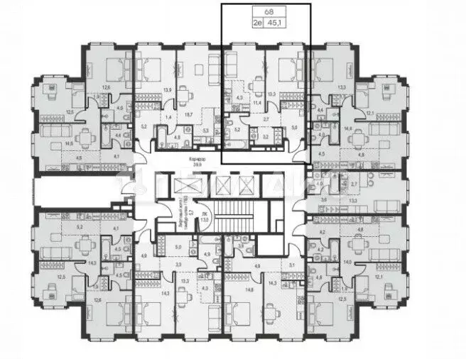 1-комнатная квартира: Москва, Дубининская улица, 59А (45.1 м) - Фото 1