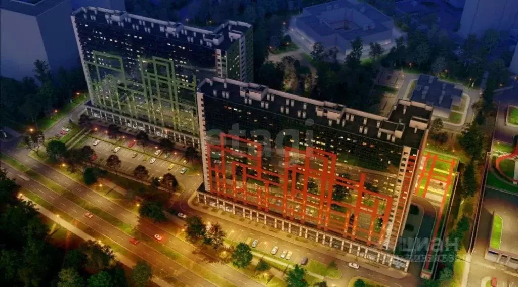 1-к кв. Ленинградская область, Кудрово г. Всеволожский район, ... - Фото 1