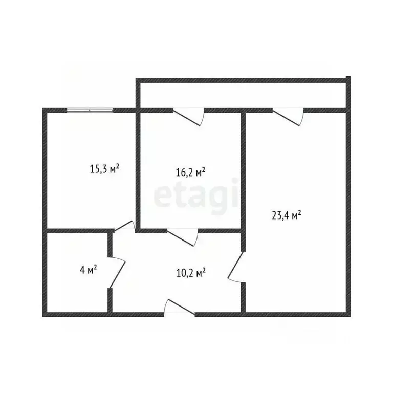 2-к кв. Дагестан, Махачкала ул. Вузовское Озеро, 13 (80.0 м) - Фото 1