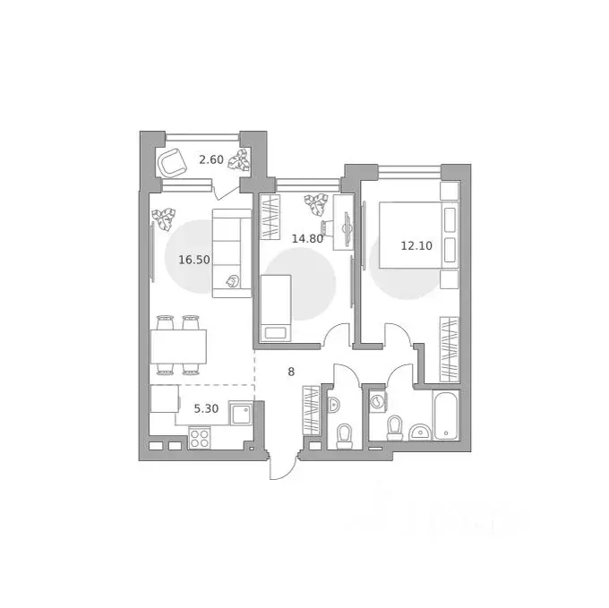 3-к кв. Башкортостан, Уфа Зеленая Роща жилрайон, Лесная Симфония жилой ... - Фото 1