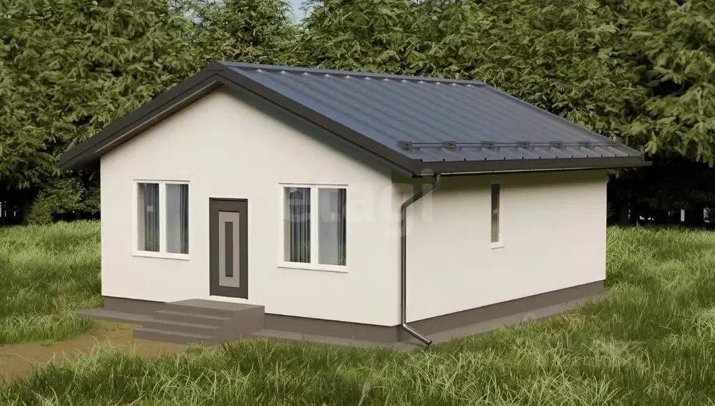 Дом в Пермский край, Пермский муниципальный округ, д. Горшки  (66 м) - Фото 1