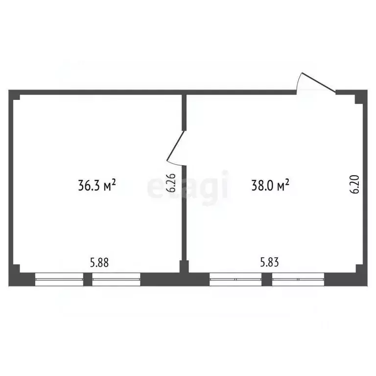 Офис в Орловская область, Орел Московское ш., 137к5 (90 м) - Фото 0