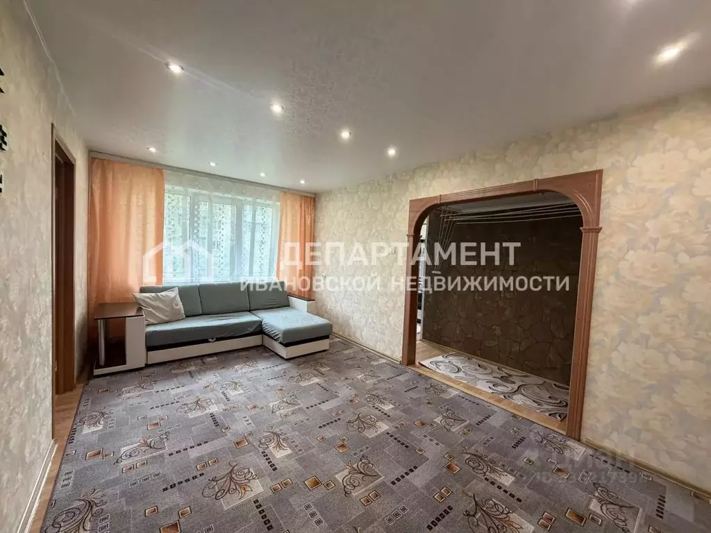 2-к кв. Ивановская область, Иваново ул. Кудряшова, 107 (45.0 м) - Фото 1