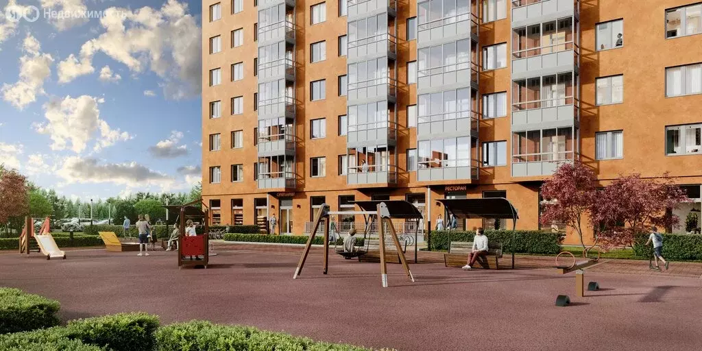 1-комнатная квартира: Санкт-Петербург, набережная реки Каменки, 11к2 ... - Фото 2