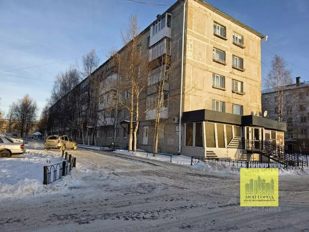 1-к кв. Ханты-Мансийский АО, Пыть-Ях 1-й Центральный мкр, 3 (30.3 м) - Фото 1