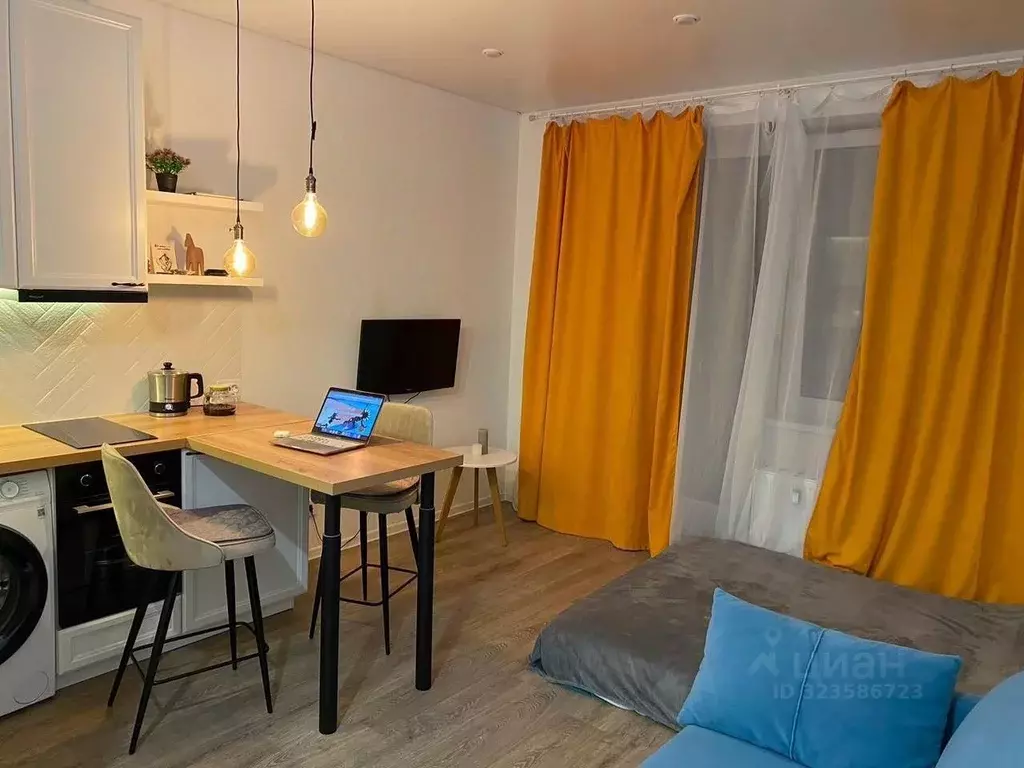 Студия Татарстан, Казань ул. Родины, 26Г (28.0 м) - Фото 1