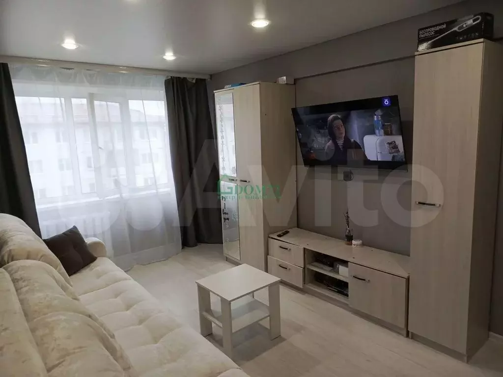 1-к. квартира, 31 м, 5/5 эт. - Фото 1