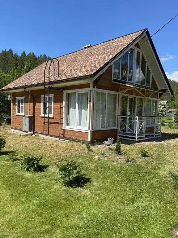 Дом в Карелия, Питкярантское городское поселение, Лесовод СНТ  (100 м) - Фото 1