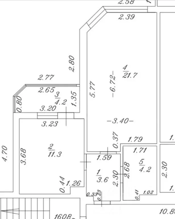 1-к кв. Краснодарский край, Анапа Рождественская ул., 55к1 (45.0 м) - Фото 2