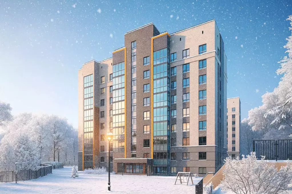 2-к кв. Брянская область, Брянск ул. Крапивницкого, 39/2 (63.7 м) - Фото 2