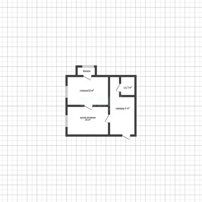 1-к кв. Адыгея, Майкоп Депутатская ул., 20 (50.1 м) - Фото 1