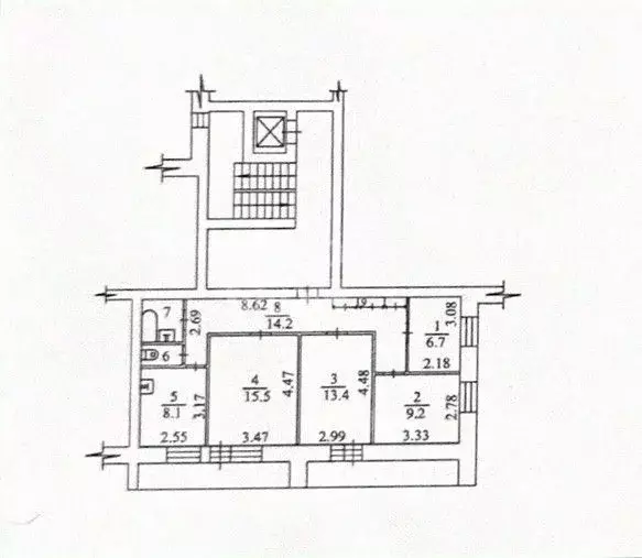 4-к кв. Новосибирская область, Новосибирск Колхидская ул., 3 (72.0 м) - Фото 2