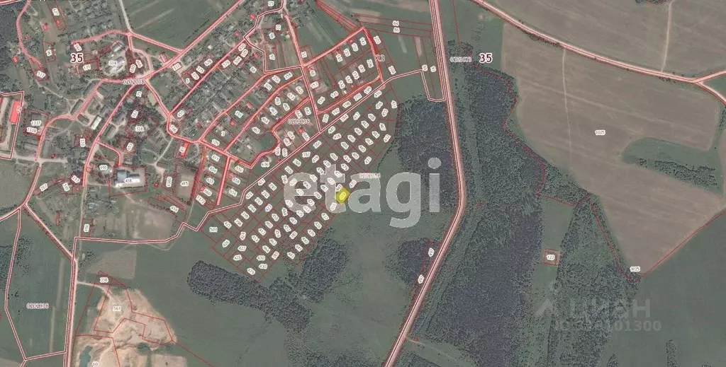 Участок в Вологодская область, Шекснинский район, с. Чуровское  (14.2 ... - Фото 1