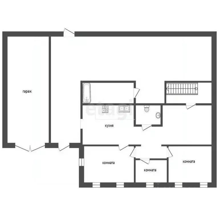 Дом в Владимирская область, Муром с. Ковардицы, ул. Дзержинского, 59 ... - Фото 1