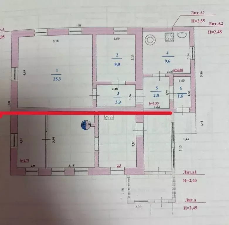 Дом в Самарская область, Новокуйбышевск ул. Дружбы, 43 (51 м) - Фото 2