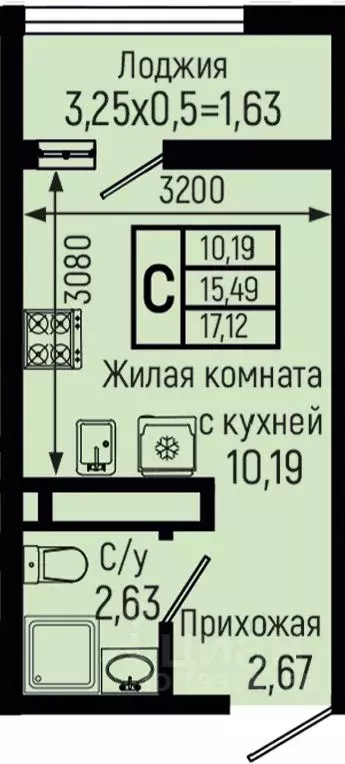 Студия Краснодарский край, Туапсинский муниципальный округ, с. Небуг ... - Фото 0