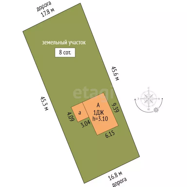 Дом в Челябинск, Свердловский тракт (59.9 м) - Фото 1