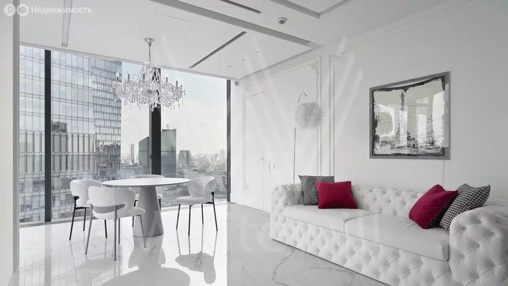 1-комнатная квартира: Москва, 1-й Красногвардейский проезд, 22с2 (84 ... - Фото 0