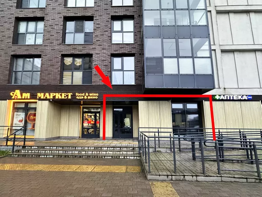 Помещение свободного назначения в Санкт-Петербург Лиговский просп., ... - Фото 1