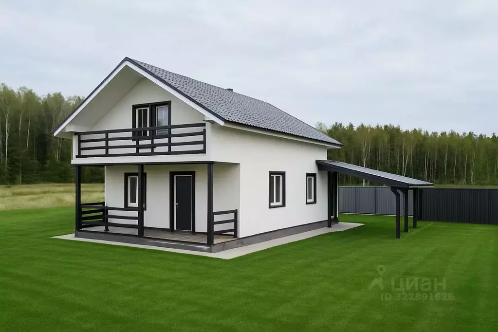 Дом в Калужская область, Боровский муниципальный округ, Совьяки с/пос  ... - Фото 2