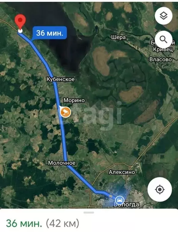 Участок в Вологодская область, д. Кольцеево  (37.4 сот.) - Фото 2