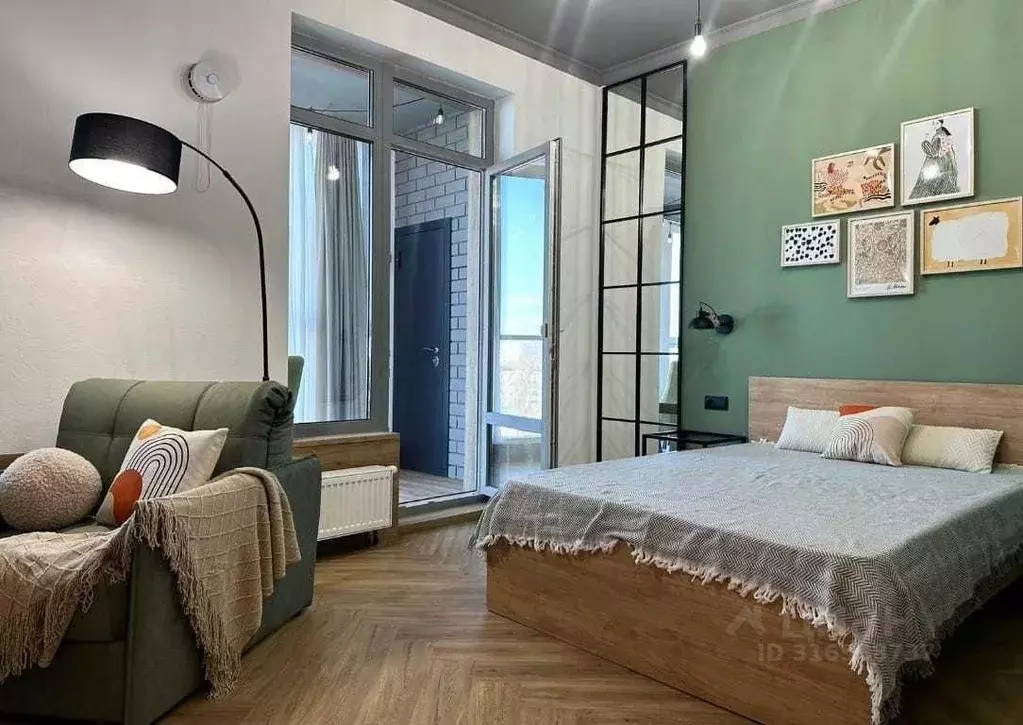 1-к кв. Алтайский край, Барнаул просп. Строителей, 18 (30.0 м) - Фото 0