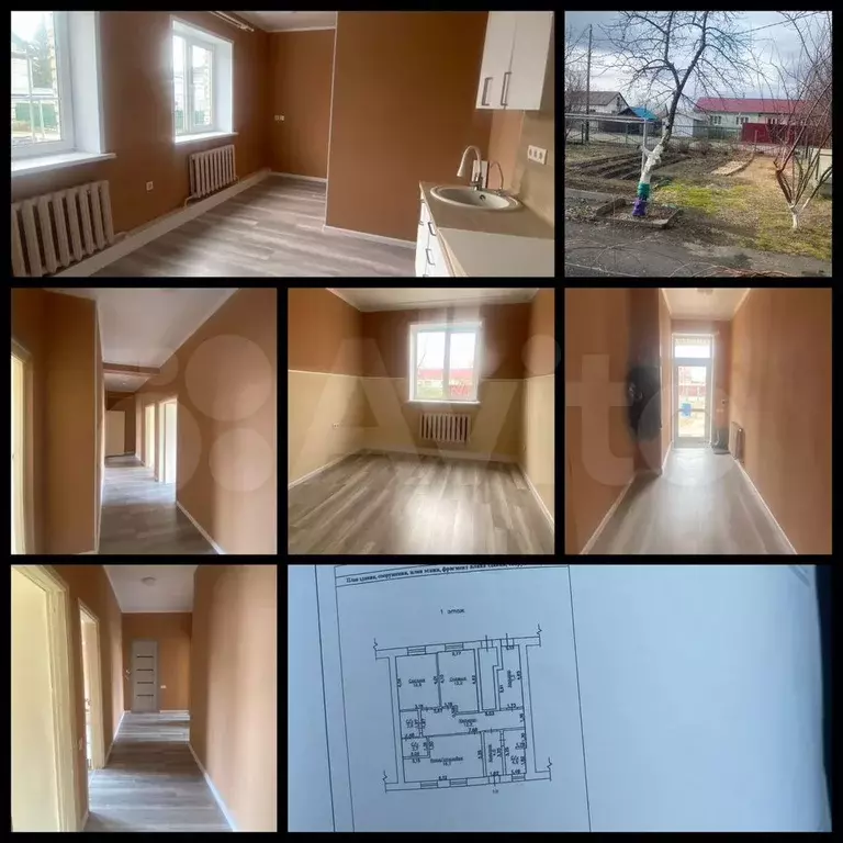 3-к. квартира, 75,7 м, 1/1 эт. - Фото 1