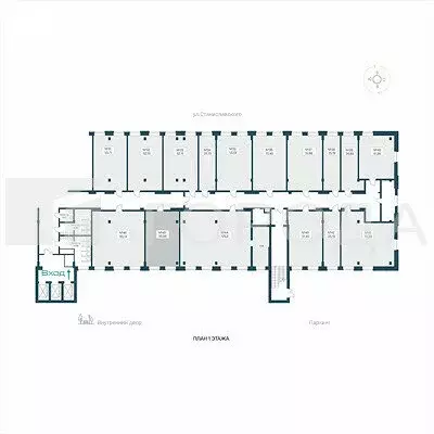 Офис (50.96 м) - Фото 2