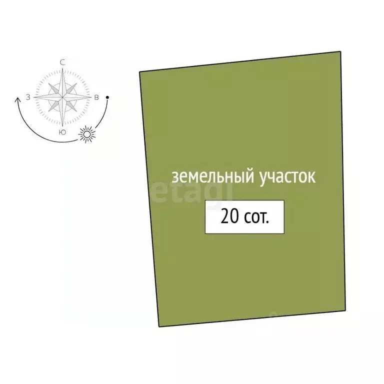 Участок в Челябинская область, Пласт Прудовая ул. (20.0 сот.) - Фото 2