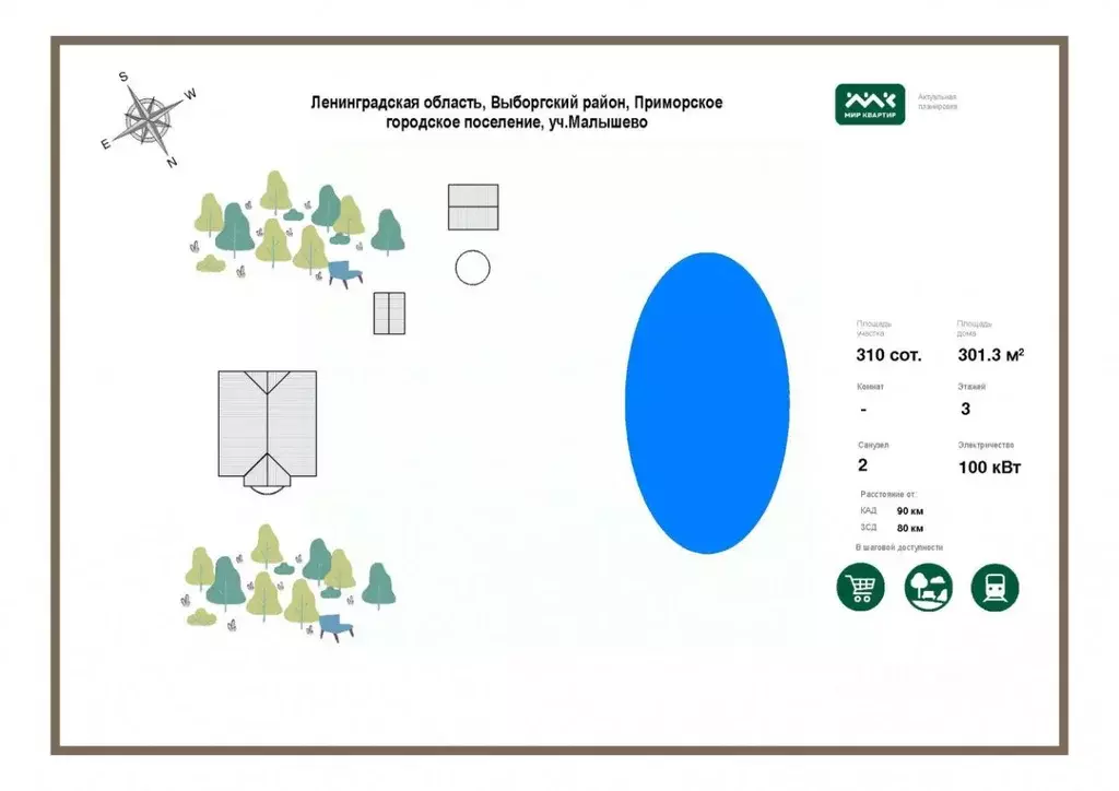 Дом в Ленинградская область, Выборгский район, Приморское городское ... - Фото 2