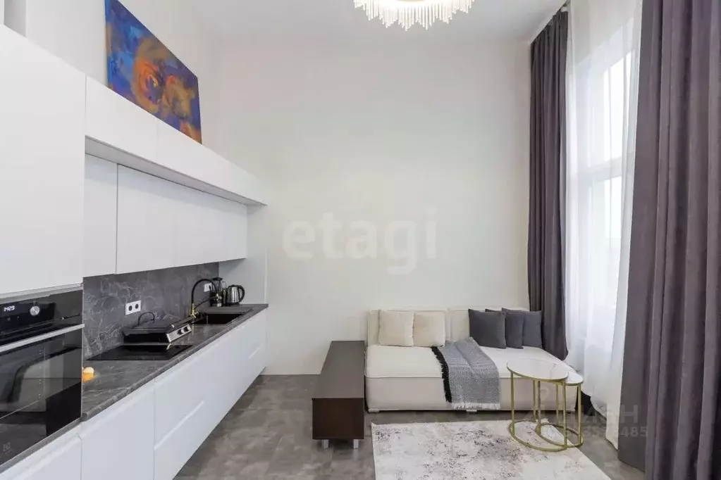 Студия Тюменская область, Тюмень Ставропольская ул., 160/1 (29.0 м) - Фото 1