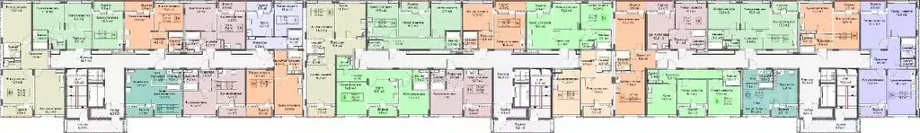 1-к кв. Нижегородская область, Нижний Новгород Кузнечиха Город жилой ... - Фото 1